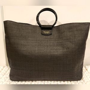 Like new! Extra large, black, carry all, Kate Spade tote